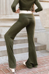 Barre Sweater Pant - Olive
