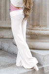 Barre Sweater Pant - Ivory