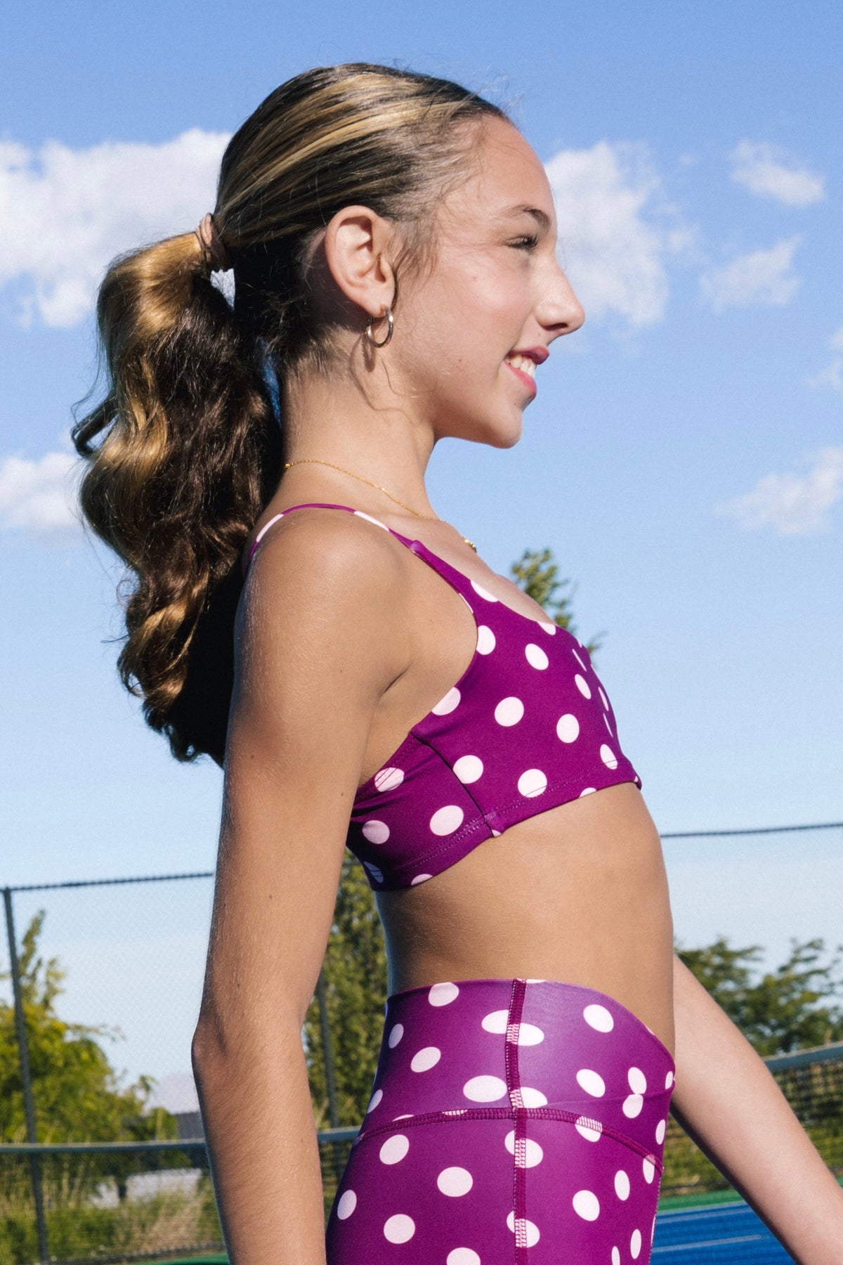 True Cami Bra - Lush Dot