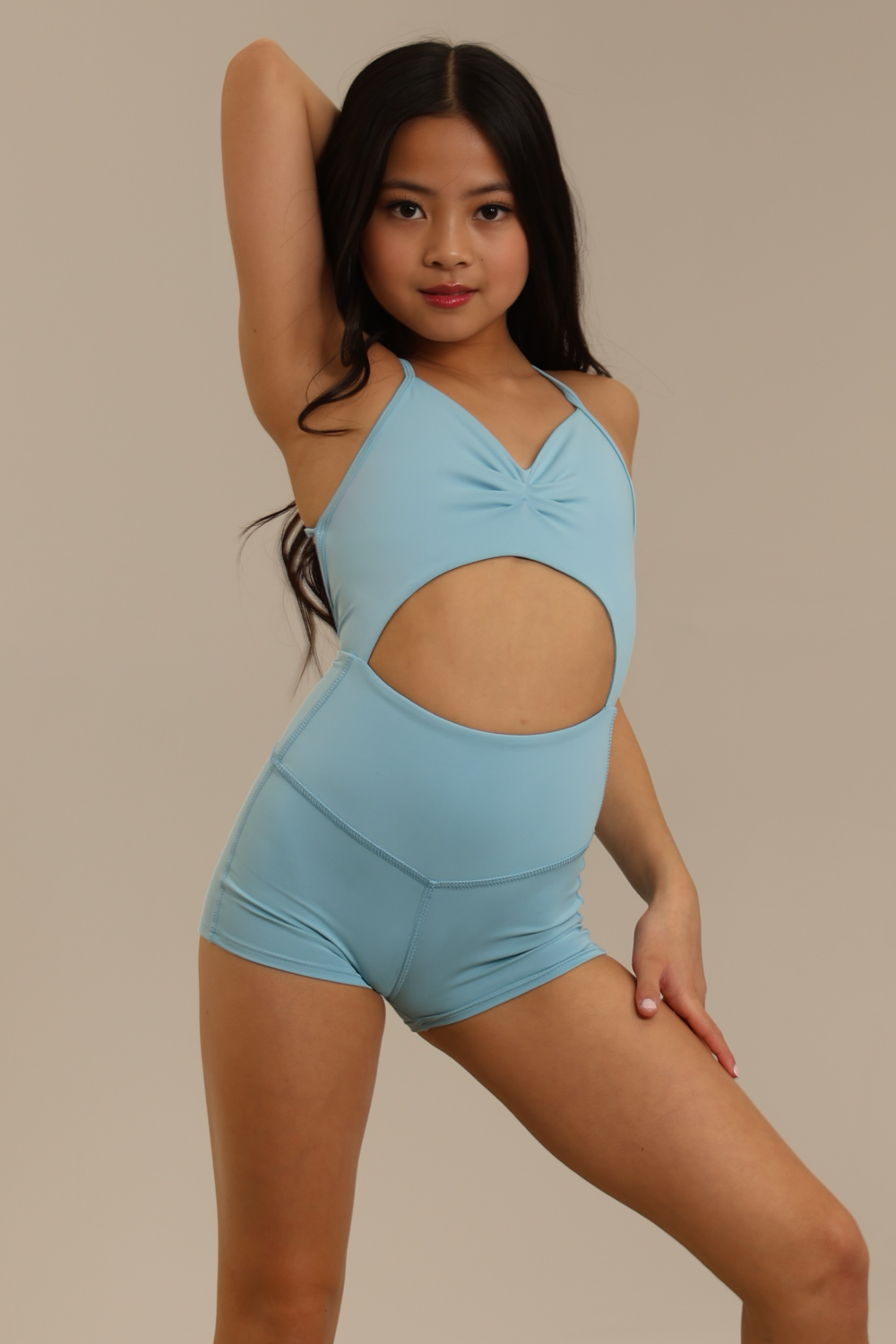 Knockout Jumpsuit - Sunday Blue | Tiger Friday Dancewear Knockout Jumpsuit - Sunday Blue | Tiger Friday Dancewear