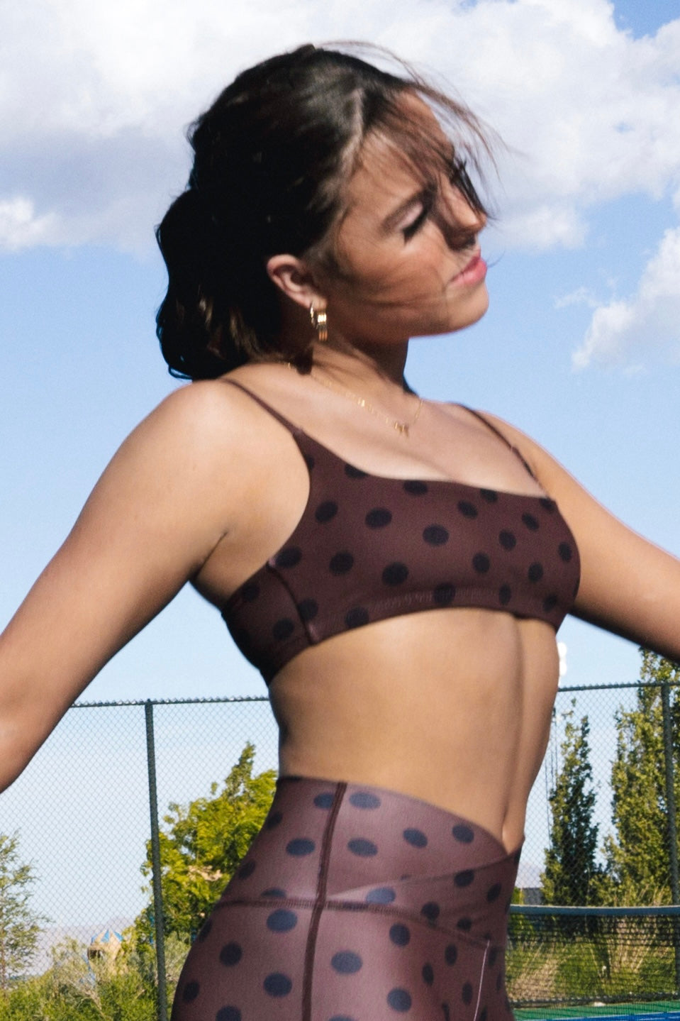 True Cami Bra - Americano Dot
