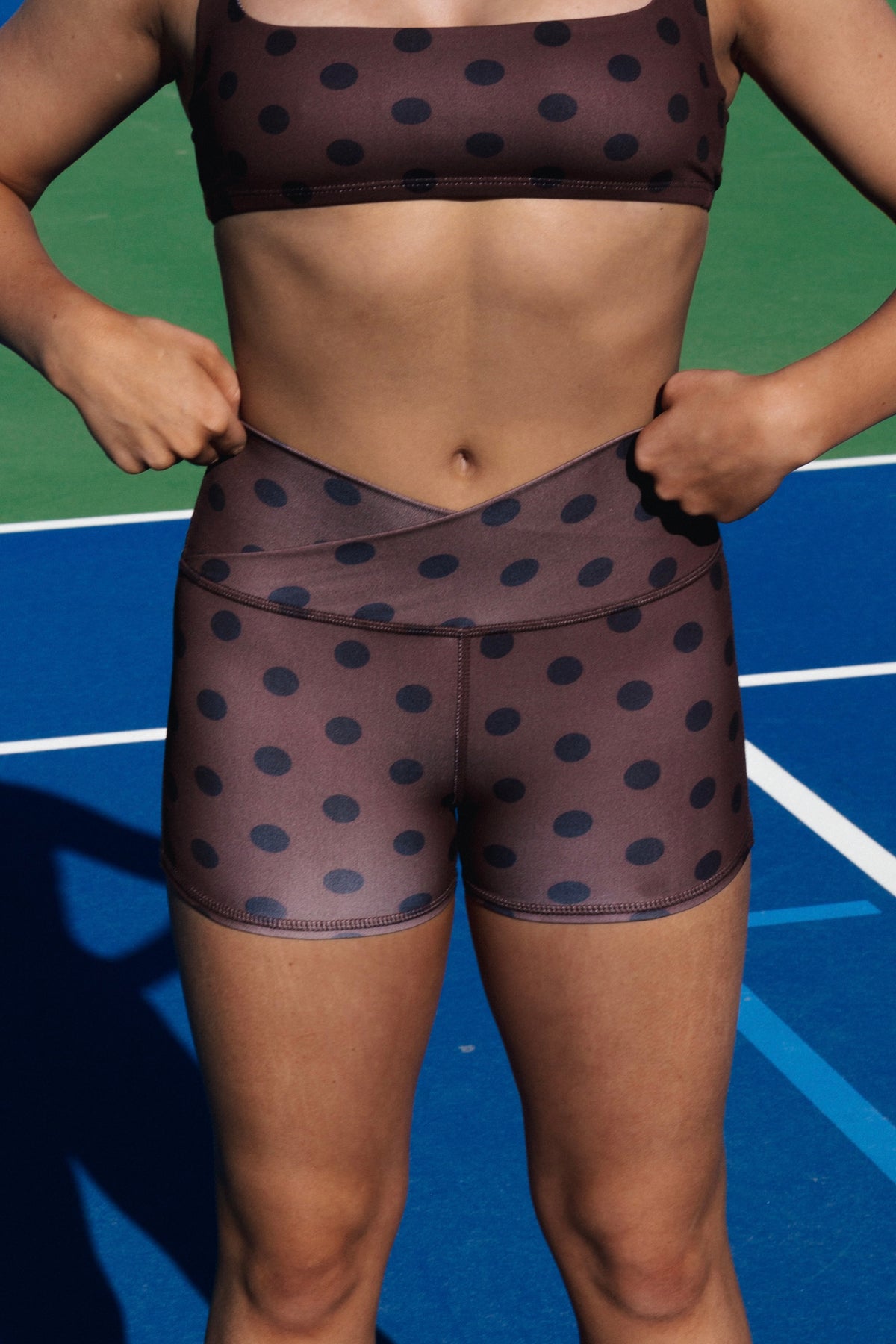 Hot Cross Shorties - Americano Dot