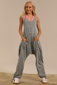 (pre)Loved Sand Wash Long Romper - Juniper - FINAL SALE