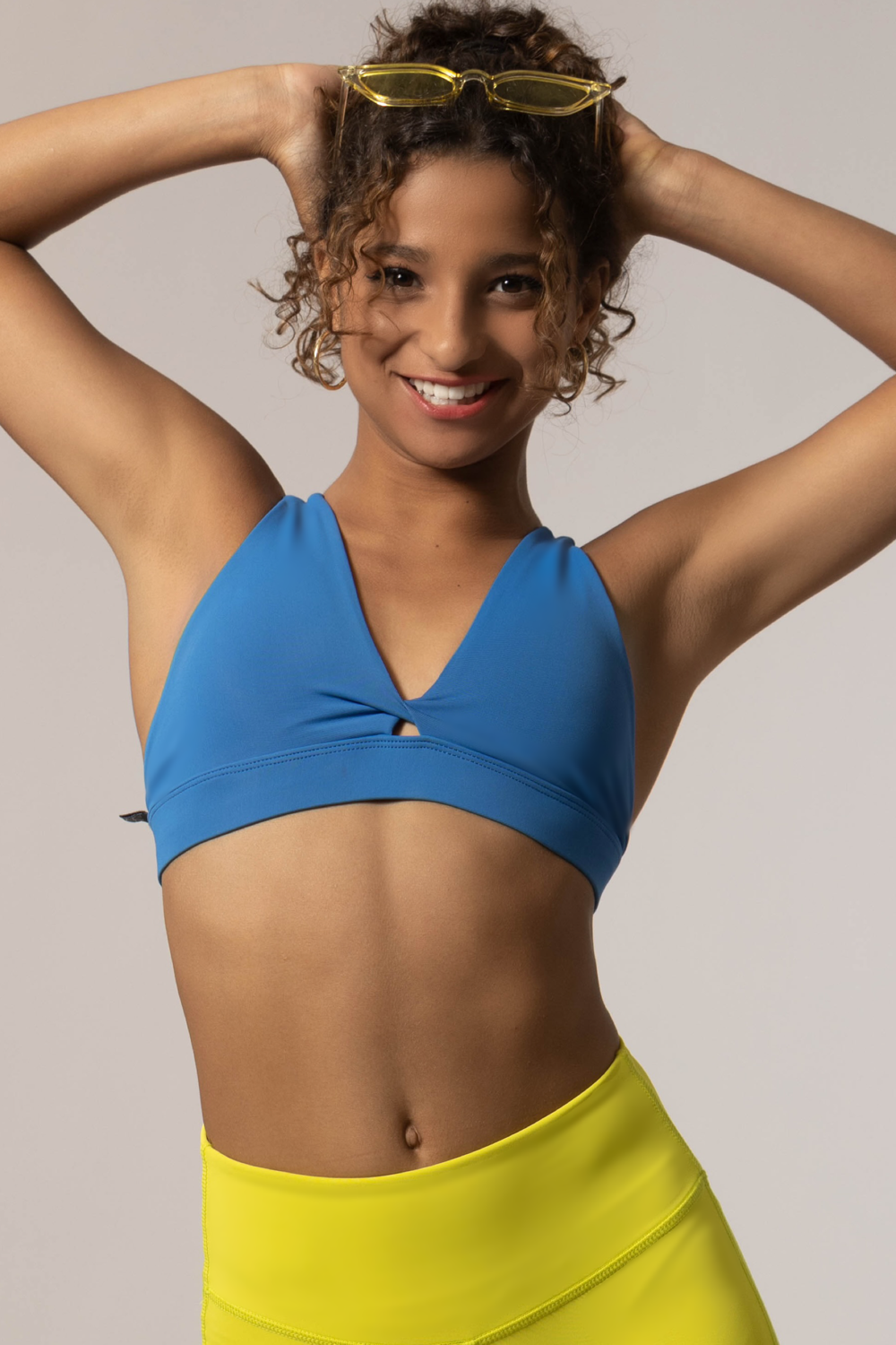 Tiger Friday Online Shop for Twisted Sister Bralette - Blue Jay Dancewear - View : 1
