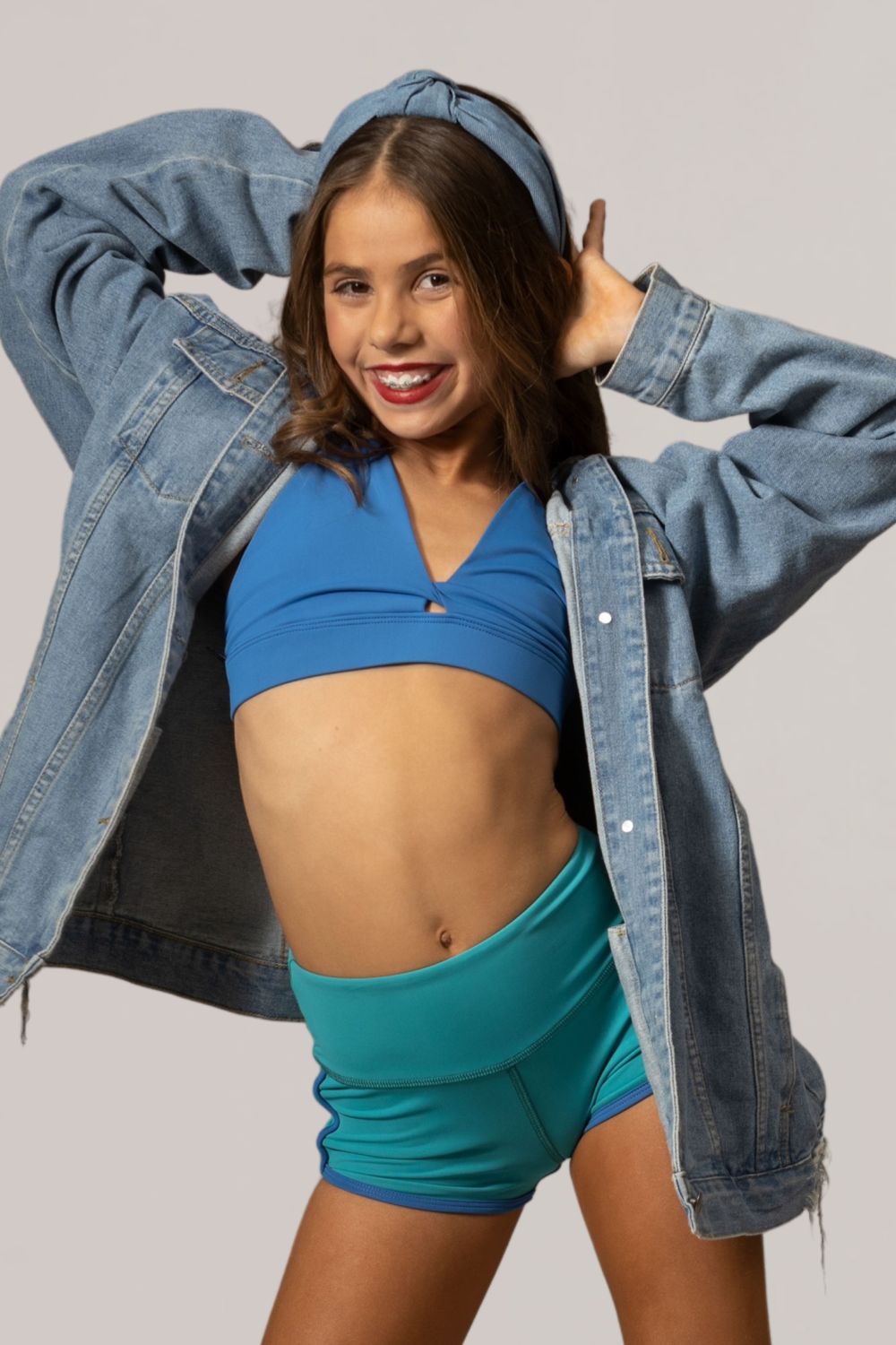 Tiger Friday Online Shop for Twisted Sister Bralette - Blue Jay Dancewear - View : 5