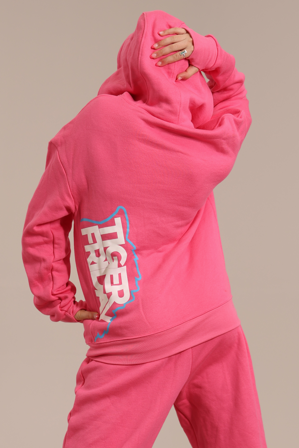 (pre)Loved TIGR Hoodie - Cotton Candy - FINAL SALE