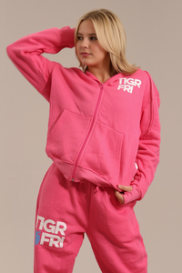 (pre)Loved TIGR Hoodie - Cotton Candy - FINAL SALE