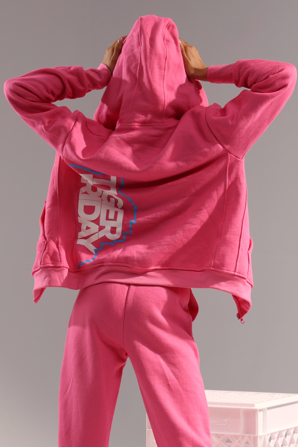 (pre)Loved TIGR Hoodie - Cotton Candy - FINAL SALE
