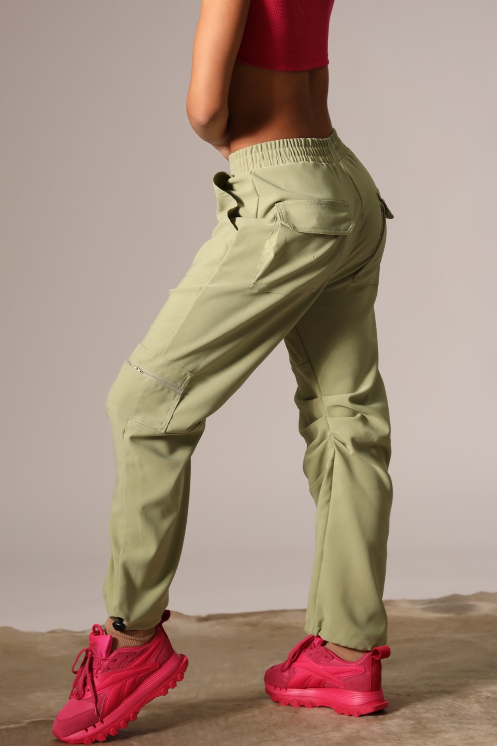 (pre)Loved Recruit Cargo Pants - Avocado - FINAL SALE