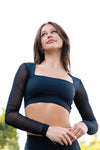 Moxie Crop - Black