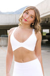 Love Me Knot Bra - White