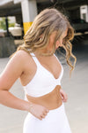 Love Me Knot Bra - White