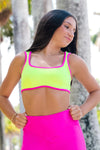 Ellie Crop Top - Guava