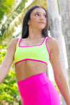 Ellie Crop Top - Guava