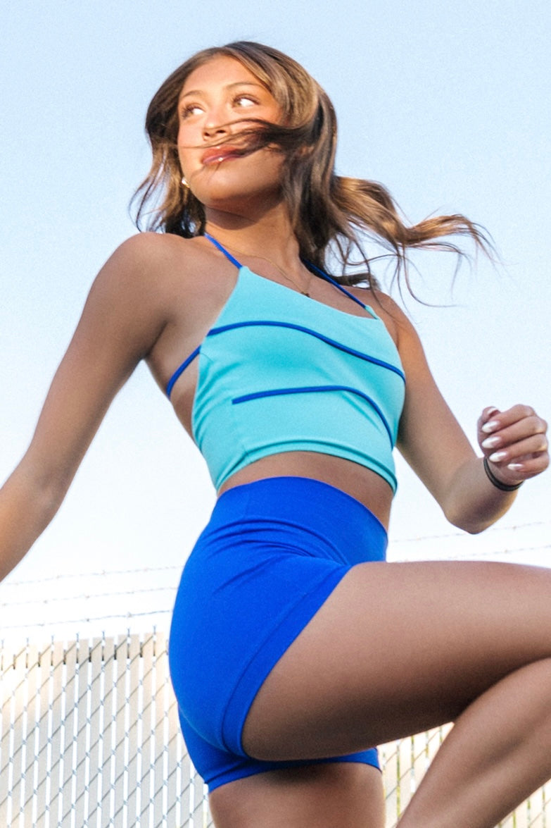 Stevie Crop - Bora Bora | Tiger Friday Dancewear – TigerFriday