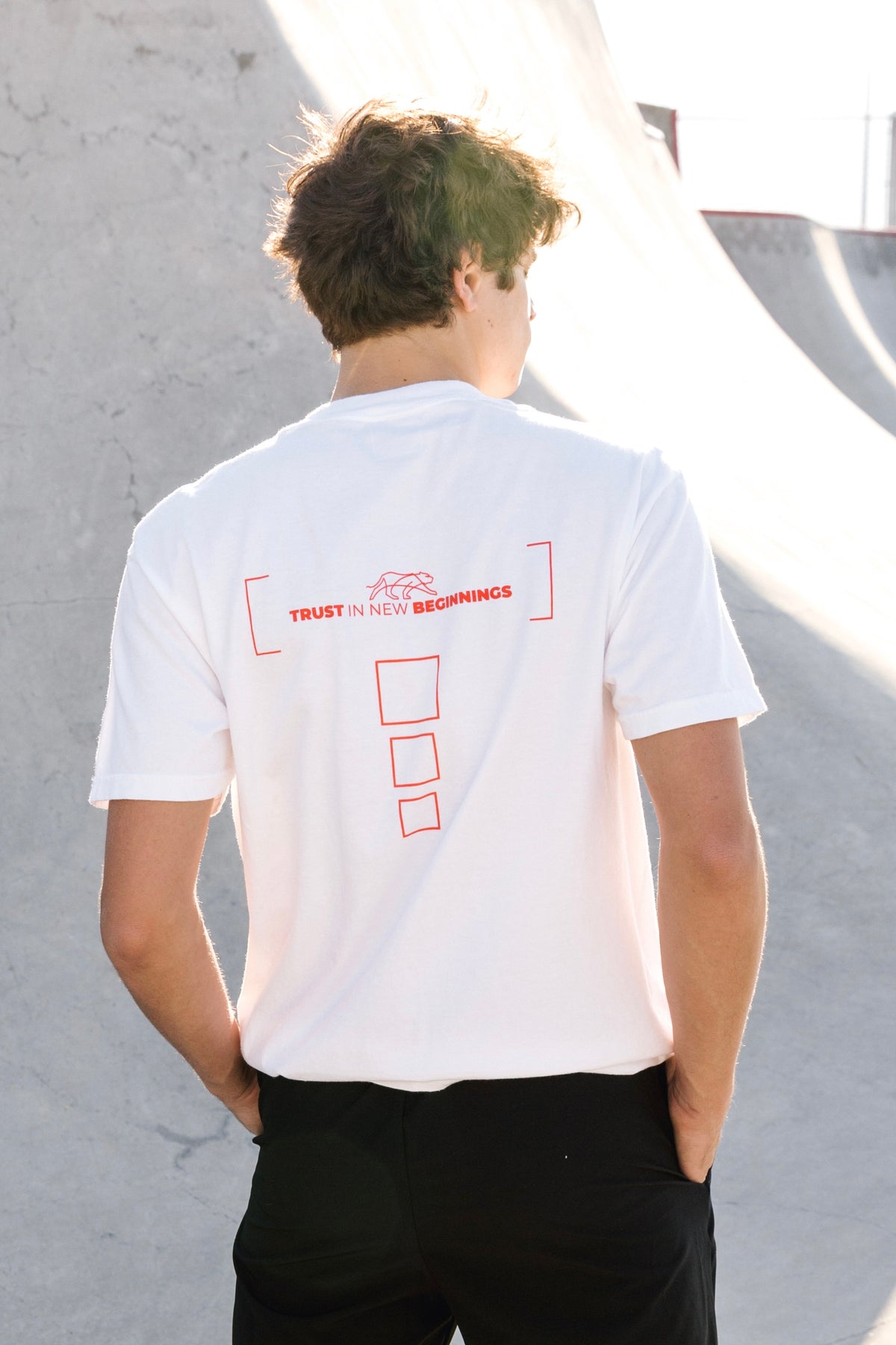 Square One Tee - White
