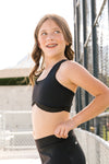 Bells Crop - Black
