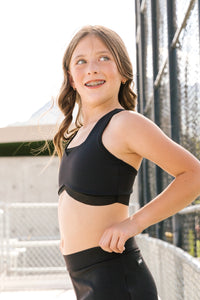 Bells Crop - Black