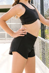 Bells Athletic Dance Short - Black