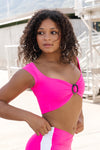 In The Loop Crop - Hot Punk