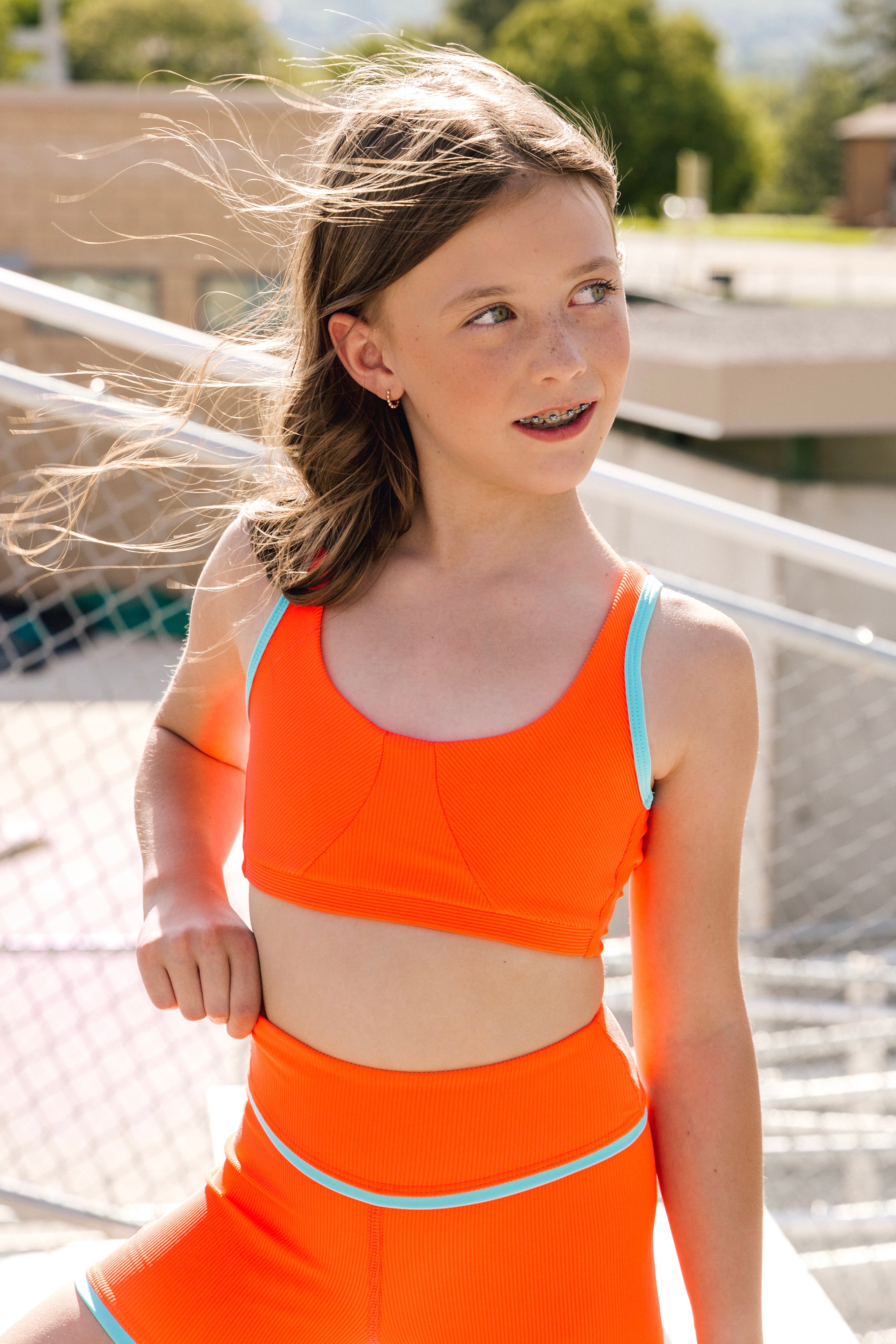 Sully Crop Top - Cancun | Tiger Friday Dancewear – TigerFriday