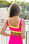 Joy Reversible Crop Top - Waikiki