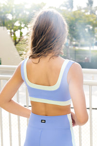 Joy Reversible Crop Top - Waterfall