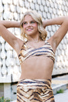 Manhattan Bralette - Tiger