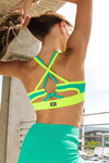 Naomi Crop Top - Rainforest