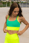 Naomi Crop Top - Rainforest