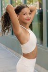 Evoke Crop Top - Alabaster