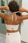 Evoke Crop Top - Alabaster