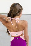 Evoke Crop Top - Peony