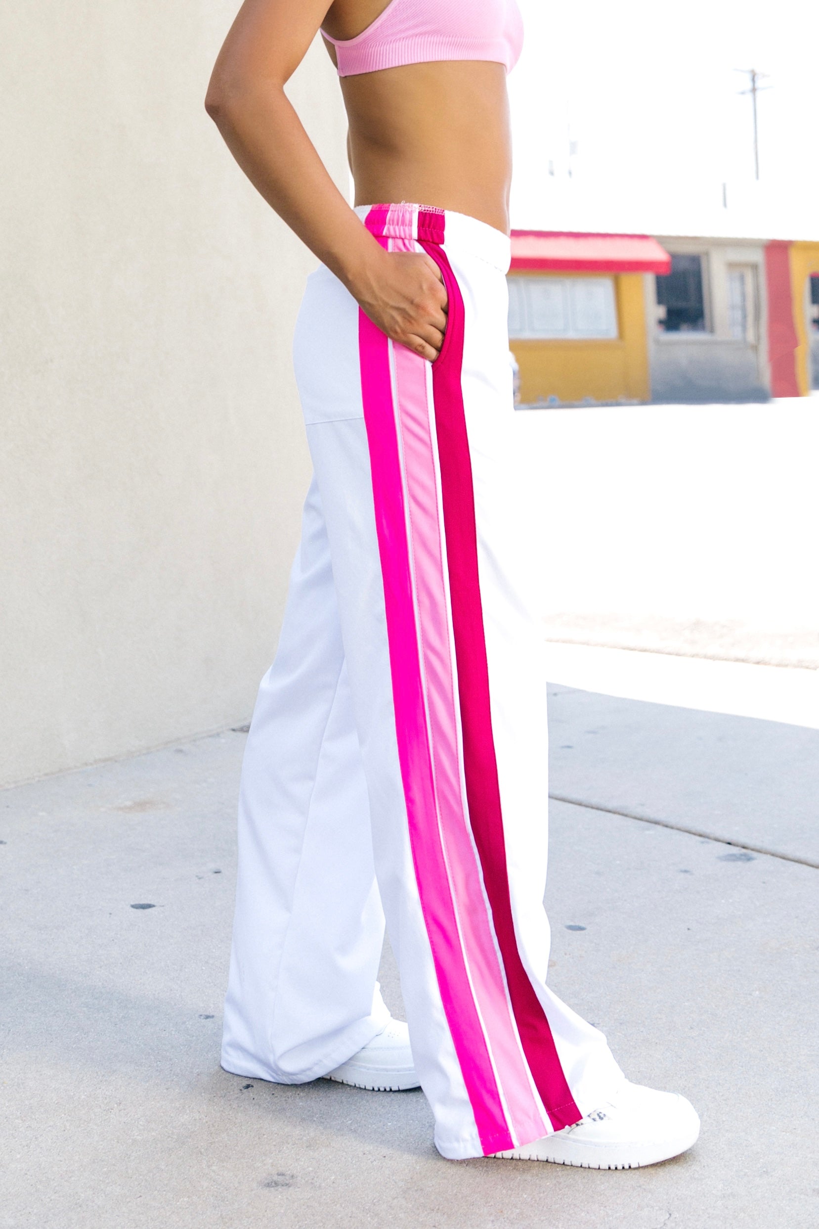 Marlee Track Pants - Flirty