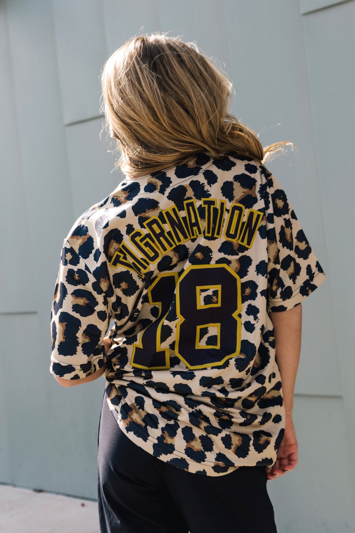 TF Baseball Jersey - Cheetah