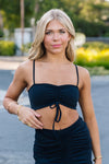 Rumba Crop - Black