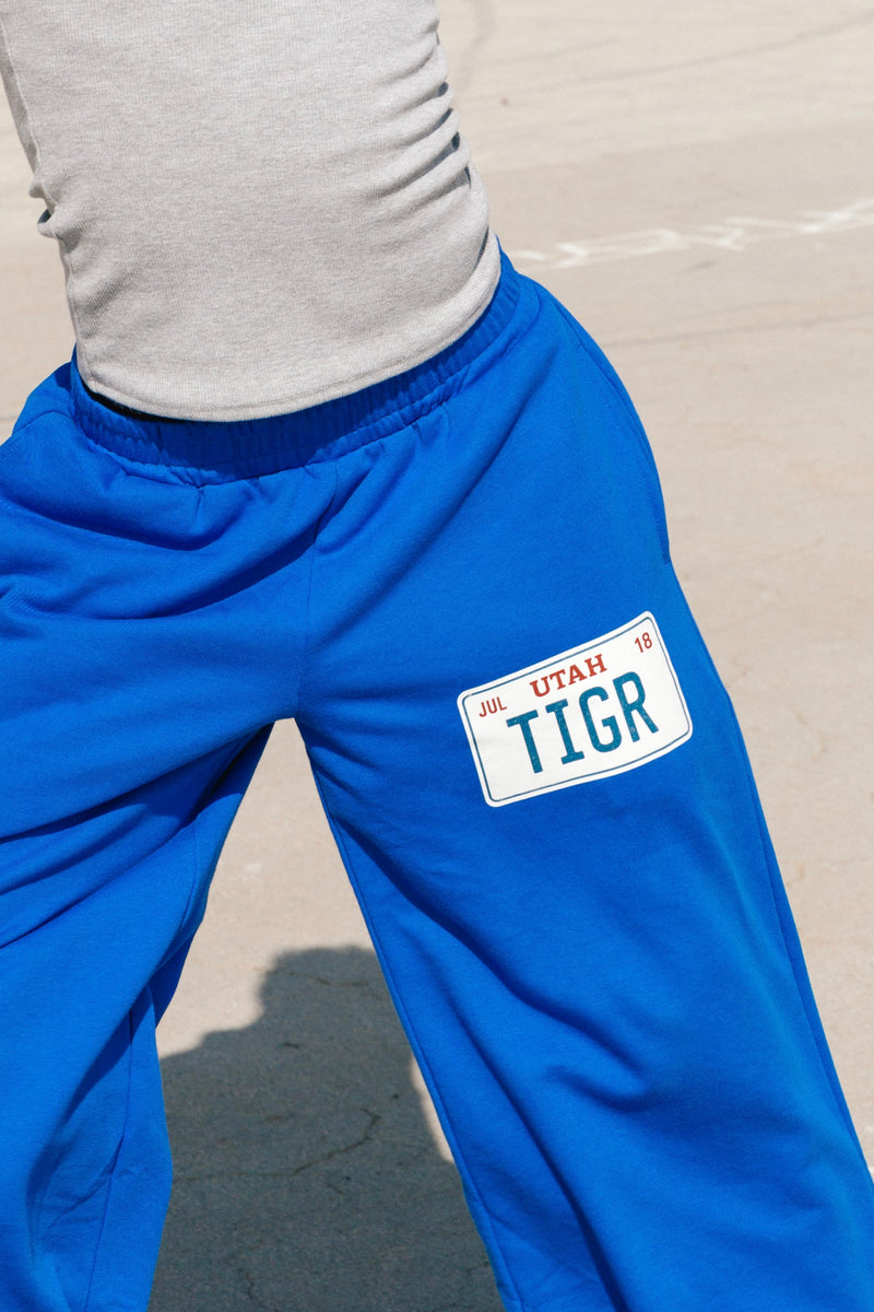 Route 66 Sweatpants - Blue