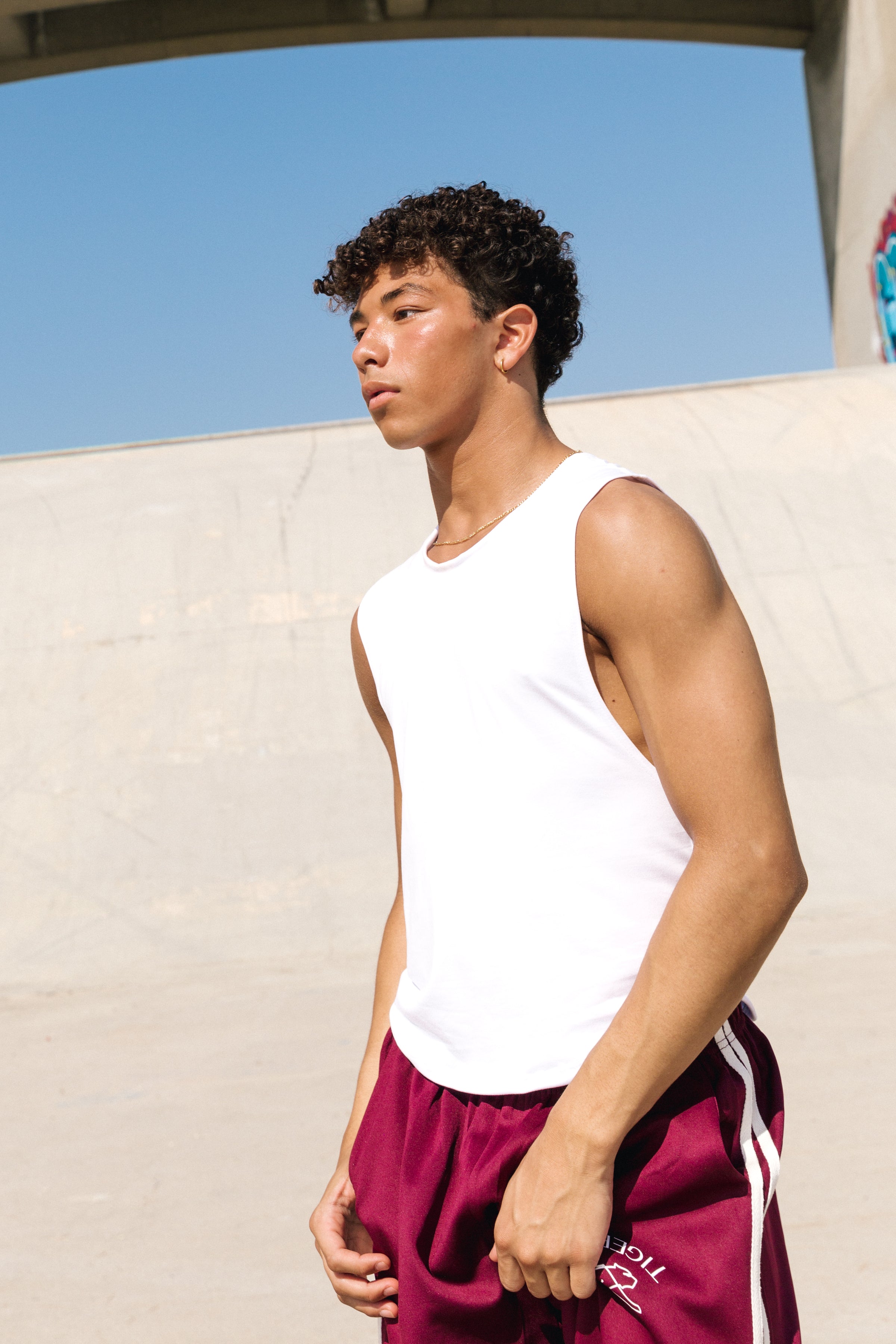 TeeMotion Sleeveless Tee 2.0 - White