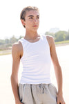 Boyfriend Tank 2.0 - White