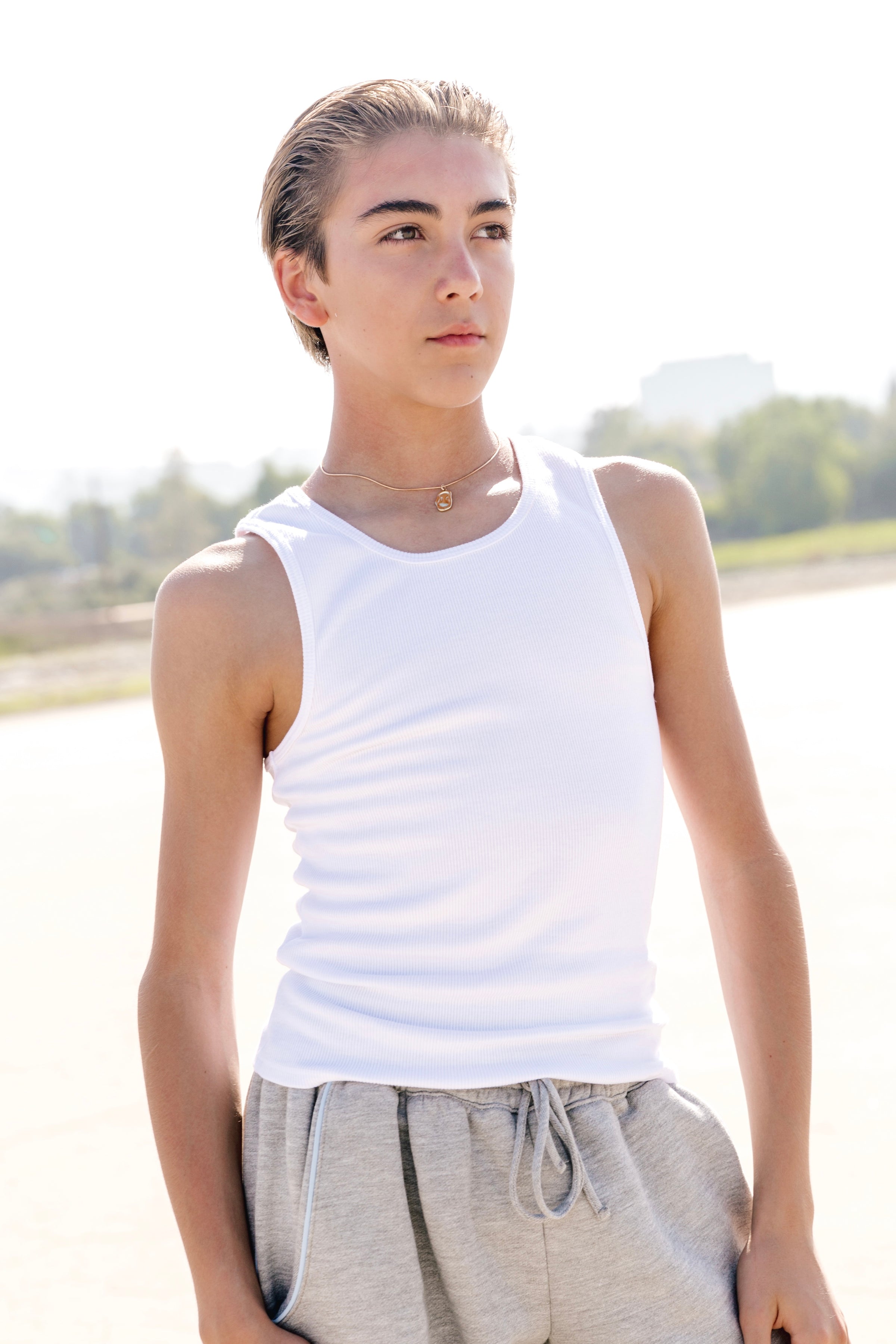 Boyfriend Tank 2.0 - White