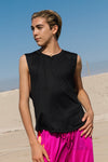 TeeMotion Sleeveless Tee 2.0 - Black