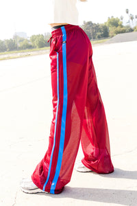 Baller Mesh Jogger - Boysenberry