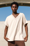 Montana Oversized Tee - Ecru