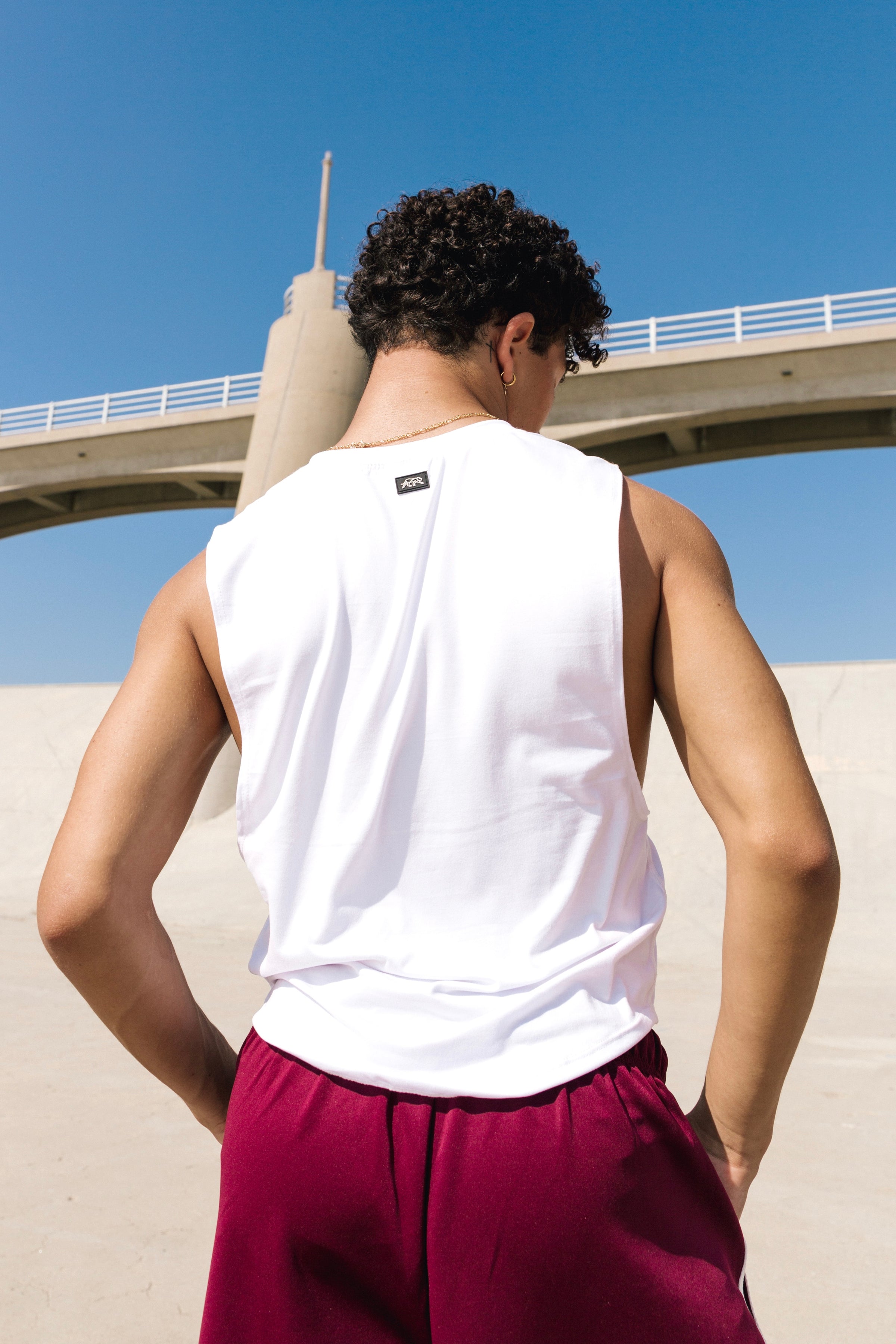 TeeMotion Sleeveless Tee 2.0 - White