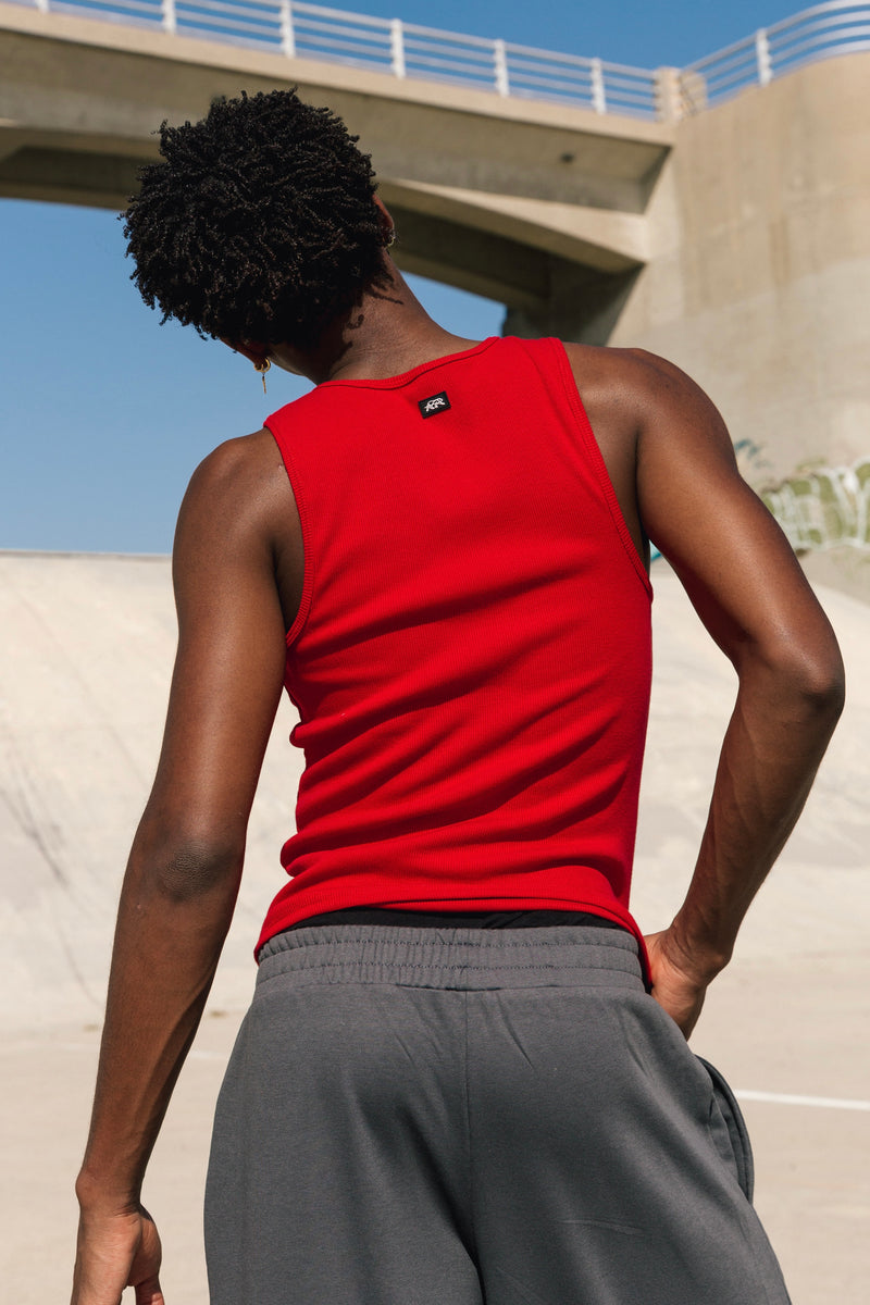 Boyfriend Tank 2.0 - Cherry