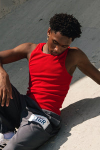 Boyfriend Tank 2.0 - Cherry