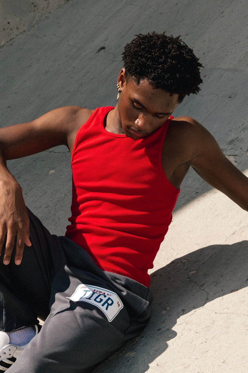 Boyfriend Tank 2.0 - Cherry