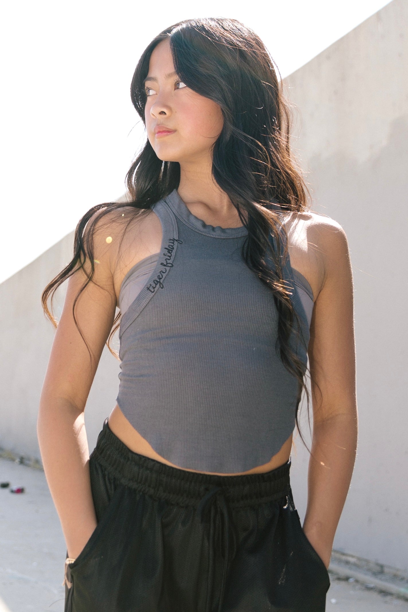 5th Ave. Tank - Charcoal