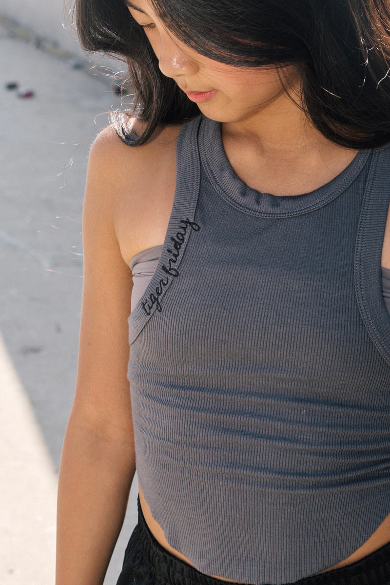 5th Ave. Tank - Charcoal