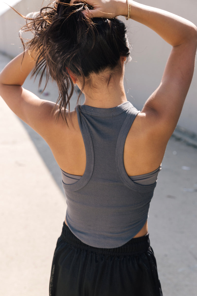 5th Ave. Tank - Charcoal